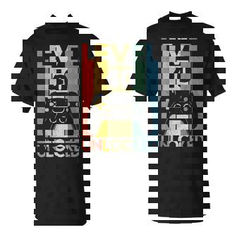 Level 40 Unlocked ideo Gamer 40Th Birthday Tシャツ - Kawaiitshirt