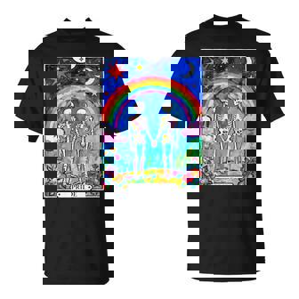 LGBT Pride Tarot Card Equality Lesbian Transgender Gay Tees T-Shirt | Mazezy