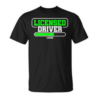 Licensed To Drive Conductor Regalo Escuela Conducción El Permiso De Conducir Camiseta unisex - Regaloses