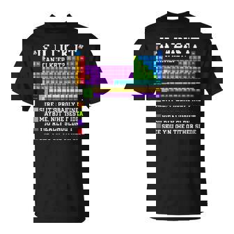 If i Lick It Can i Keep It Chemistry Periodic Table T-Shirt | Mazezy