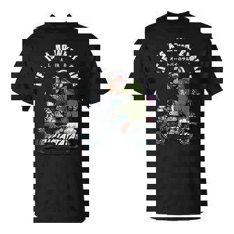 Life Is A Monkey Bike クラシック ブリットモッド Tシャツ - Kawaiitshirt