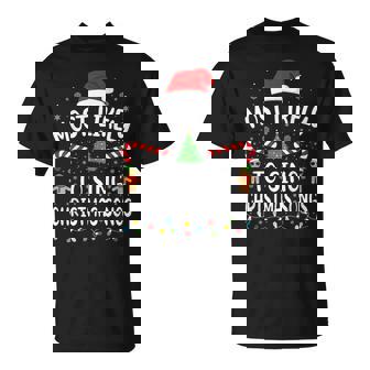 Most Likely To Sing The Christmas Songs Family Matching Xmas T-Shirt | Mazezy