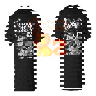 Lion 2nd Birthday Roar Party Safari Jungle Zoo Adventure T-Shirt | Mazezy