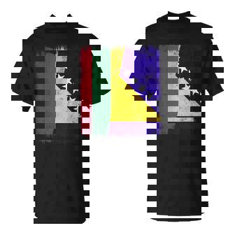 Lithuania Bosnia And Herzegovina Half Flag T-Shirt | Mazezy