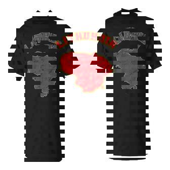 Lithuania Flag Lietuva Lithuanian Pride Outline Lithuania T-Shirt | Mazezy