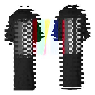 Lithuania Thailand Half Flag Lithuanian Thai Roots T-Shirt | Mazezy