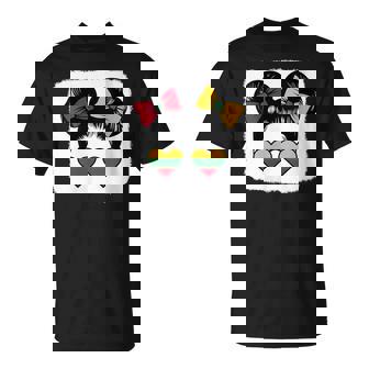 Lithuanian Girl Lithuania Pride Lietuvos Flag Roots T-Shirt | Mazezy