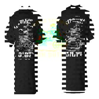 Little General On Duty Boys Army Tank Military Adventure T-Shirt | Mazezy