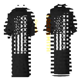 Locksmith Art For Men Women Locksmithing Lock Picker T-Shirt | Mazezy