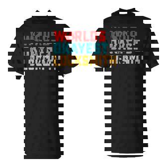 Locksmithing Lock Picker World's Okayest Locksmith T-Shirt | Mazezy