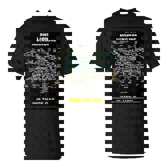 London Underground Mind The Gap Map England Uk 電車管 Tシャツ - Kawaiitshirt