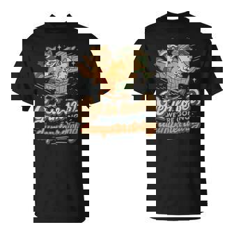 Get In Loser We'Re Going Dumpster Diving Raccoon Possum Cat T-Shirt | Mazezy