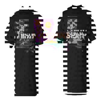 Louisiana State Of Louisiana Retro Louisiana T-Shirt | Mazezy