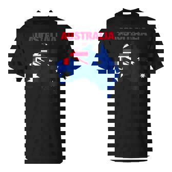I Love Australia Enjoy Wear Australia Flag Graphic Cool Tシャツ - Kawaiitshirt