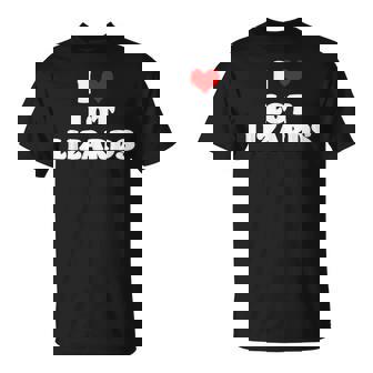 I Love Lot Lizard Red Heart T-Shirt | Mazezy