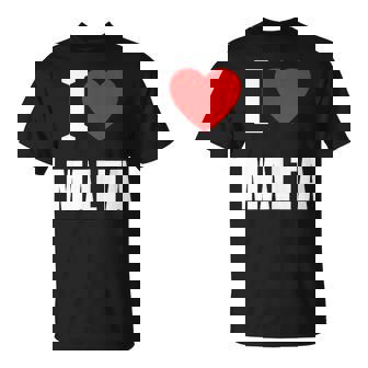 I Love Malta Sunshine Maltese Summer Holidays Tank Top T-Shirt | Mazezy