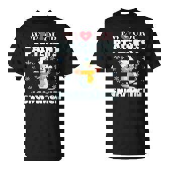 We Love Our Patients Snow Much Nurse Doctor Christmas T-Shirt | Mazezy