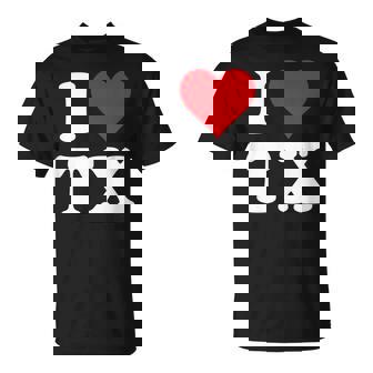 I Love Tx Initials I Heart TX First Last Name T X Tシャツ - Kawaiitshirt