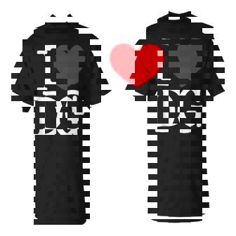 I Love ハート Dg Tシャツ - Kawaiitshirt
