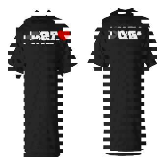 I Love ハート Korea Tシャツ - Kawaiitshirt