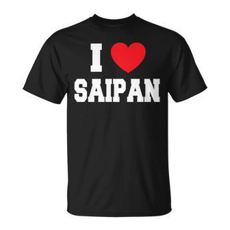 I Loveaipan 長袖tシャツ Tシャツ - Kawaiitshirt