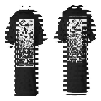 Lsd ヒステリア – レトログラインドハウスb-ムービーアート 長袖tシャツ Tシャツ - Kawaiitshirt