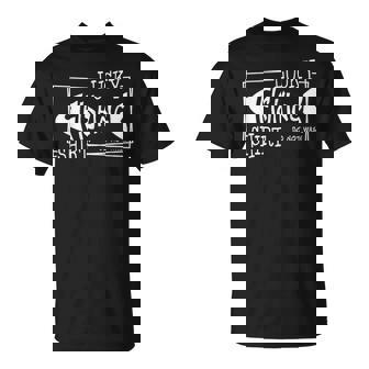 Lucky Fishing Sayings Cool Fisherman Fishing T-Shirt - Monsterry