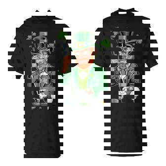 Lucky Leprechaun Golf For St Patrick’s Day Players T-Shirt | Mazezy