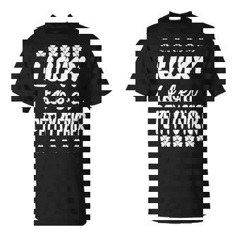 Lucky To Be A Petty Officer T-Shirt | Mazezy