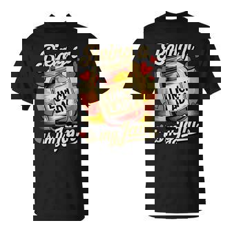 Being A Lunch Lady Is My Jam Retro Jam Jar Back To School T-Shirt | Mazezy