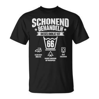 Lustig Witz Humor 66 Jahre Geburtstag Birthday T-Shirt - Geschenkecke