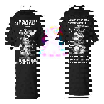 Lustige Einhornprüche Für Tierliebhaber Guck Mich Nicht In Diesem Ton An Einhorn Unicorn Witzige Chwarz Erwachsene Kind T-Shirt - Seseable