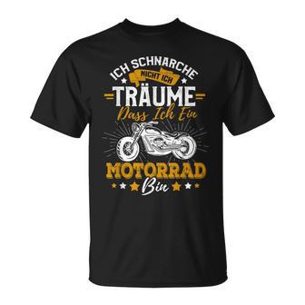 Lustige Motorrad Ichchnarche Nicht Ich Bin Ein Motorrad T-Shirt - Geschenkecke