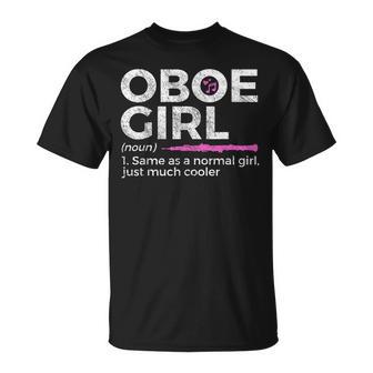 Lustige Oboe Mädchen Definition Lustige Oboe T-Shirt - Geschenkecke