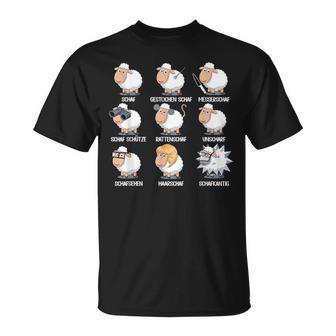 Lustige Unsheep Wortspiel Witzigechafe &Chafherde T-Shirt - Geschenkecke