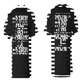 M R Ducks M R Not O S M R CM Wangs Lib M R Ducks Pun Joke T-Shirt | Mazezy