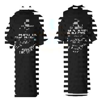 Mad Hatter Alice In Wonderland Book Lover T-Shirt | Seseable FR