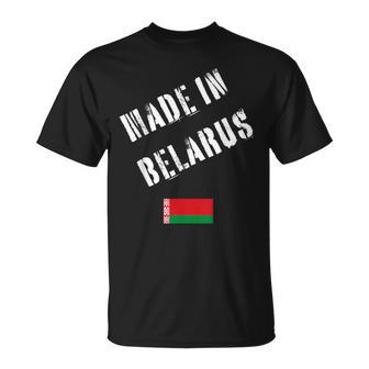 Made In Belarus With Flag T-Shirt | Mazezy
