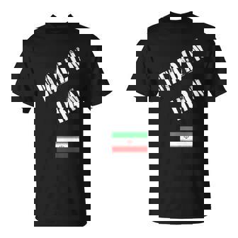 Made In Iran With Flag T-Shirt | Mazezy