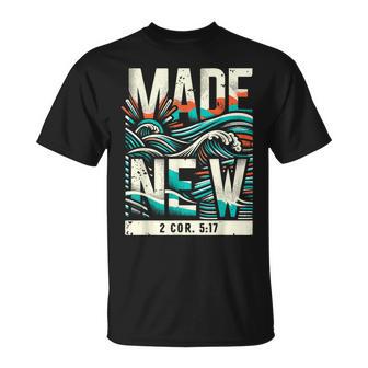 Made New Baptism Christian For Youth Baptized T-Shirt - Monsterry