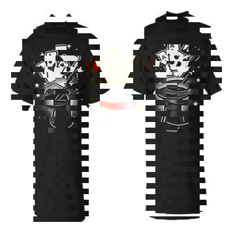 Magic Hat And Wand Shirt Kids Magic Show Costume T-Shirt | Mazezy