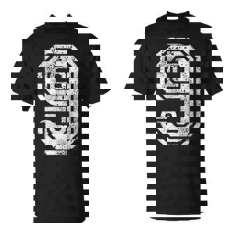 Maglia Numero 9 Nove Calcio Numeroport Baseball Maglietta - Novitaregali