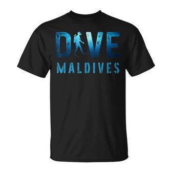 Maldivas Buceo De Buceo De Maldivas Camiseta unisex - Regaloses