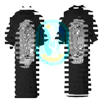 Malibu-Surfrider Beach California Route 1 Skeleton Surfer Tank Top T-Shirt | Mazezy