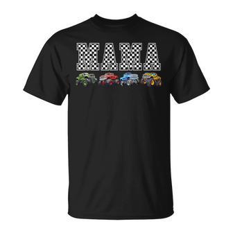 Mama Family Crew Monster Truck Lover Birthday Matching T-Shirt - Thegiftio UK