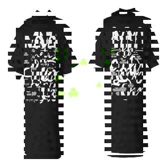 Mama Of The Lucky One First Birthday St Patrick's Day T-Shirt - Thegiftio