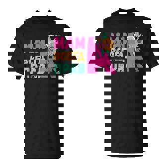 Mamáiempre Tiene Razón En Ruso Con Flores Para Mamá In Mangas Camiseta unisex - Regaloses