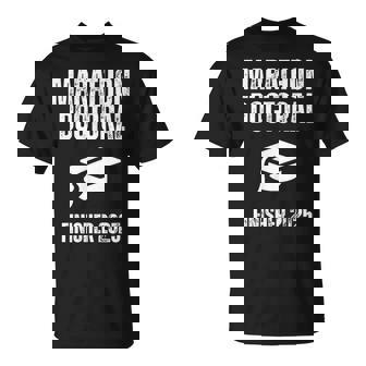 Marathon Doctoral Finisher 2025 Phd Student T-Shirt | Mazezy