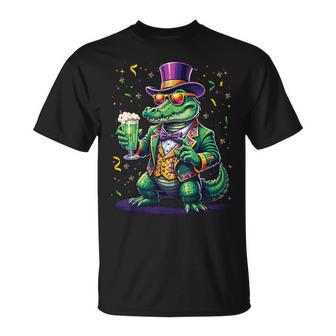 Mardi Gras Parades Mardigator Alligator Theme Women T-Shirt - Thegiftio UK