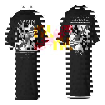 Maryland Flag 7Th Ustate 1788 Maryland Native Tシャツ - Kawaiitshirt